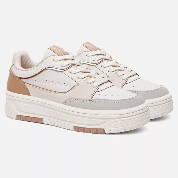 Tênis Offwhite Flatform Confort - Imagem 2