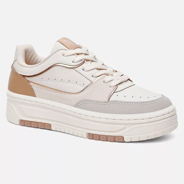 Tênis Offwhite Flatform Confort - Imagem 5