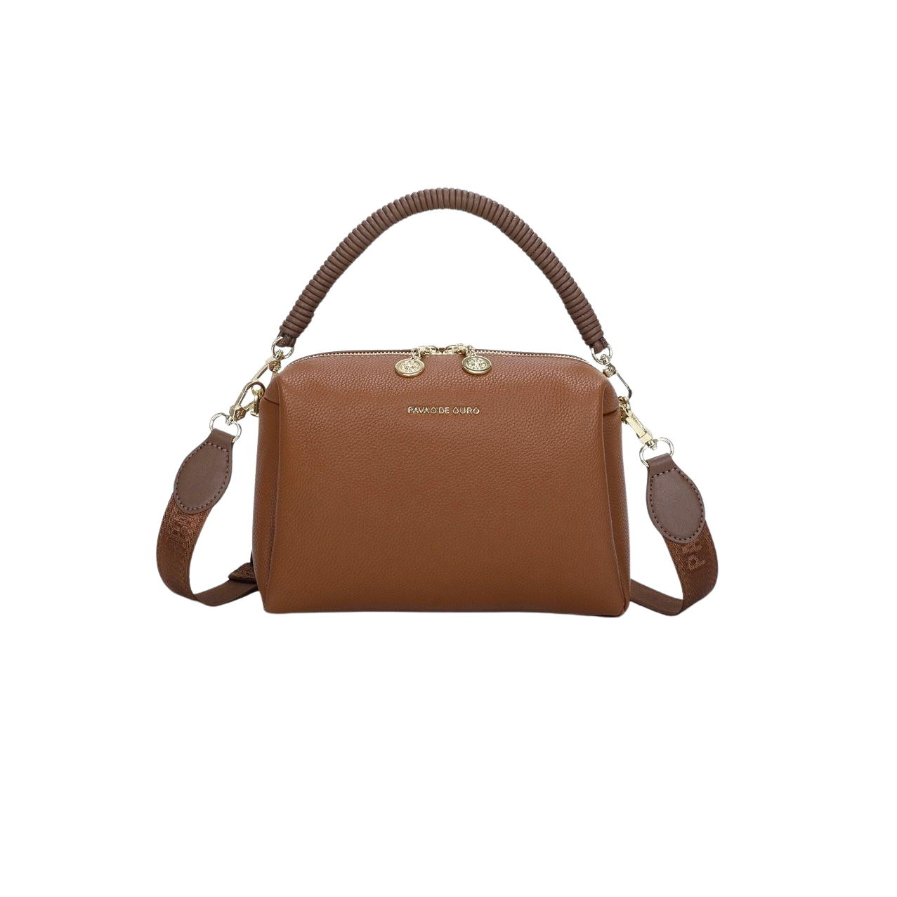 Bolsa Feminina Média Clean Elegance - Marrom