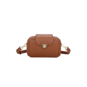 Bolsa Feminina Tiracolo Estruturada Pequena - Marrom