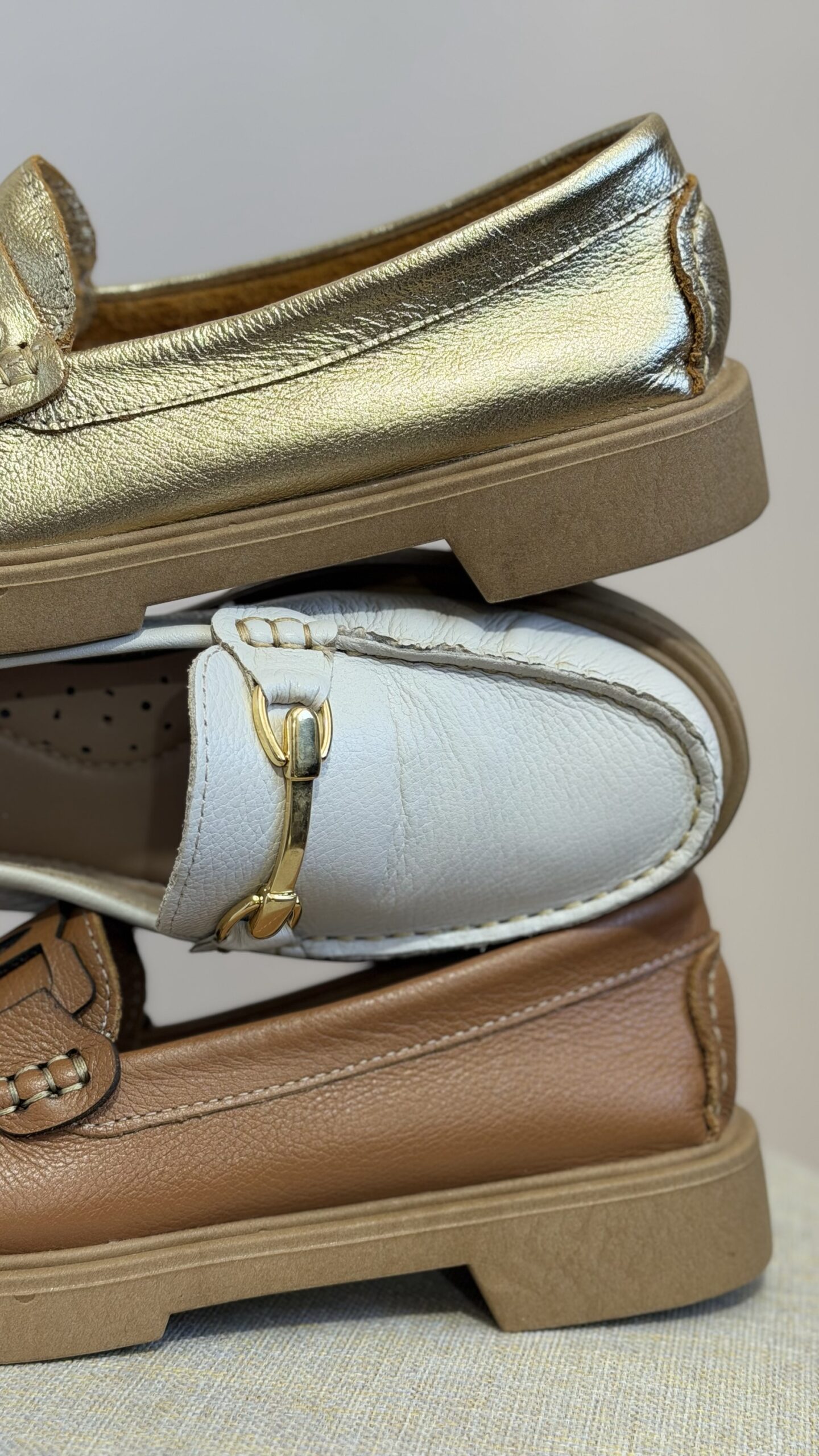 Mocassim Off White em Couro Legítimo Zêmel - Imagem 5